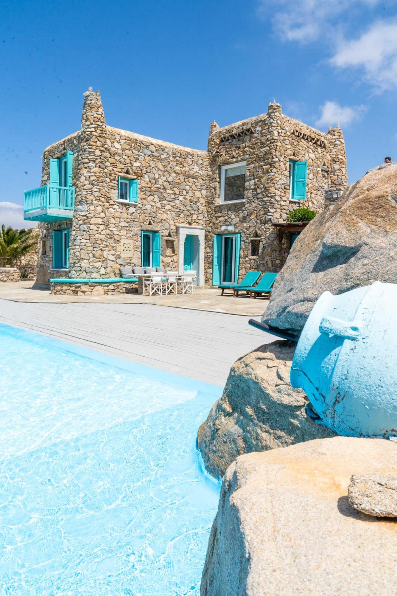 Villa Casa De Blue Mykonos Town Exterior photo
