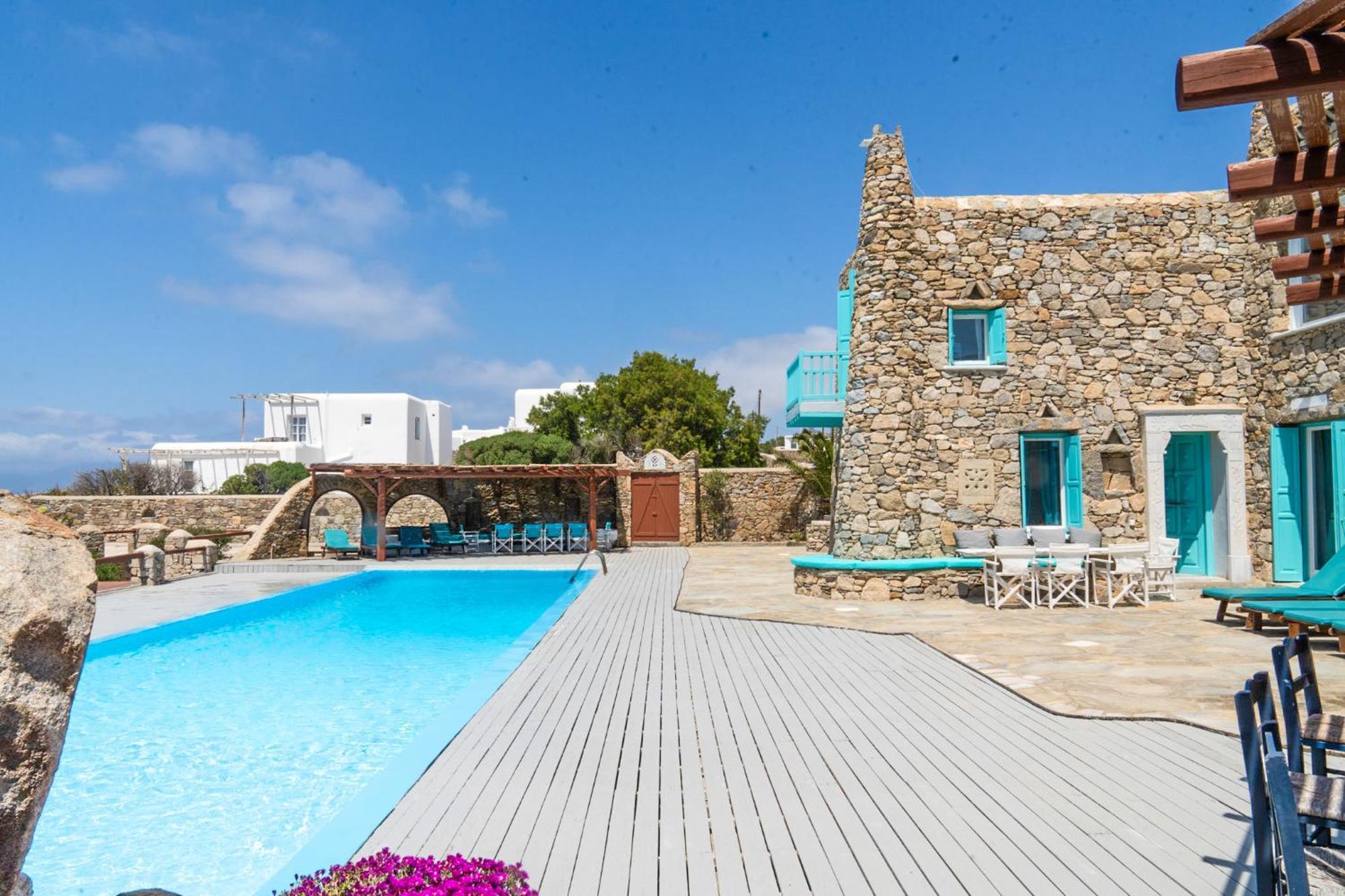 Villa Casa De Blue Mykonos Town Exterior photo